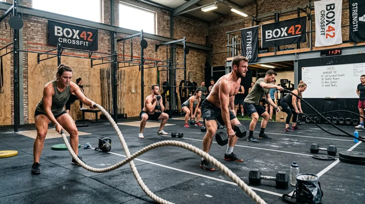 crossfit, training, seil, hantel, crossfit training, training seil, seil hantel