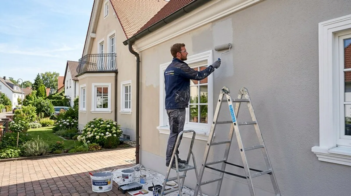 Fassadenfarbe & Aussenwand streichen: Tipps & Angebote