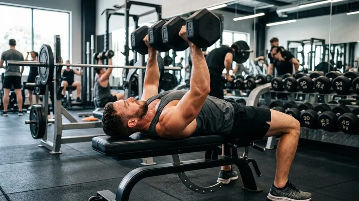 fitness, gym, hantelbank, training, fitness gym, gym hantelbank, hantelbank training