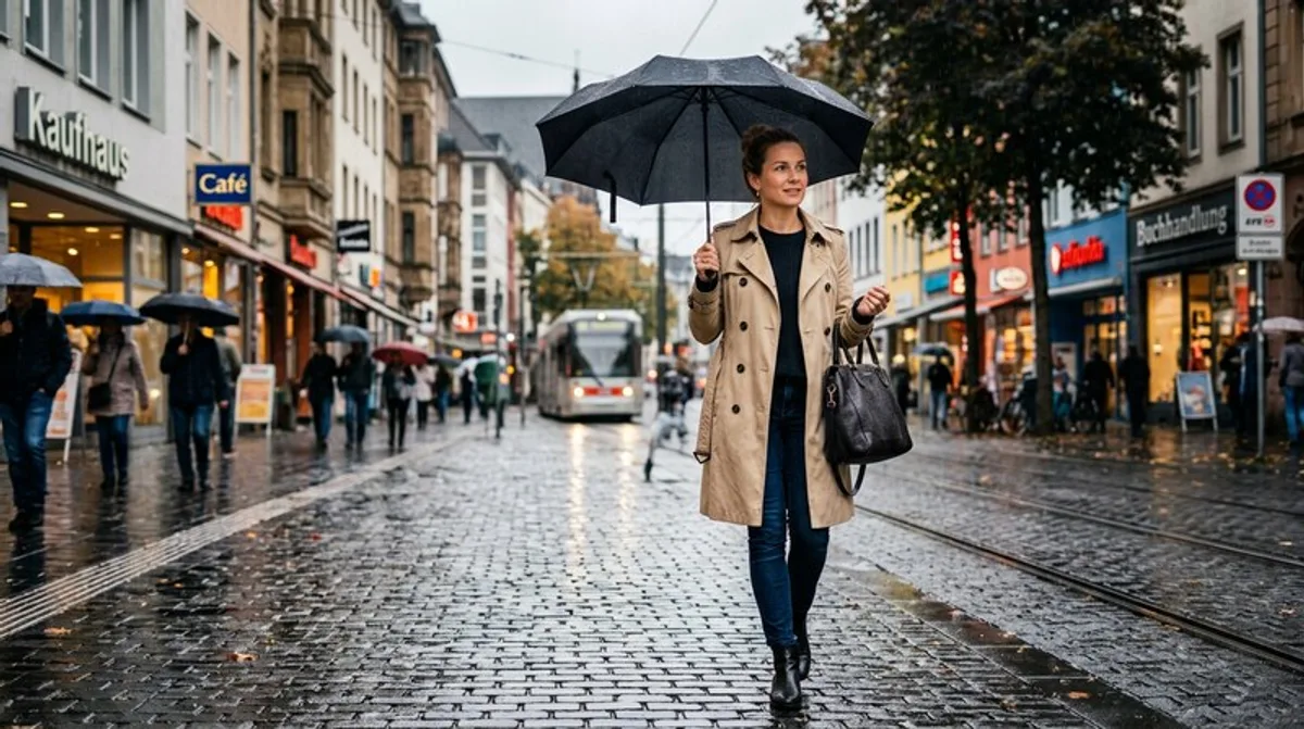 Stilvoll durch den Regen: Trenchcoat-Looks für Damen