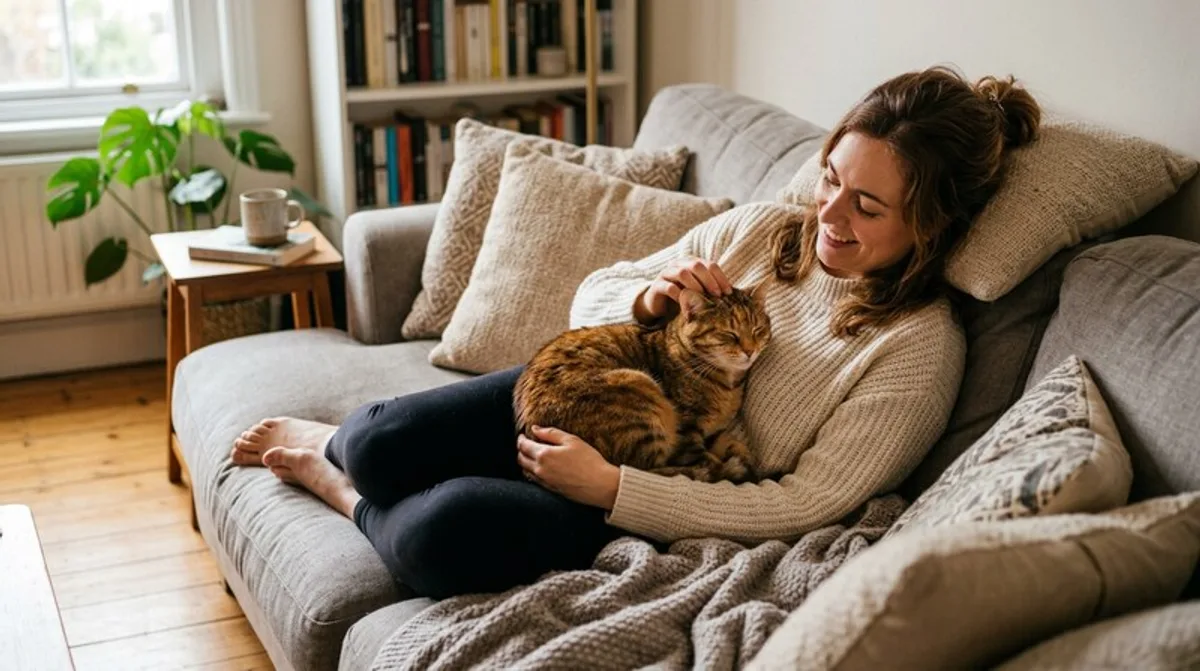 Katze & Sofa: Die ultimativen Kuschelnachrichten