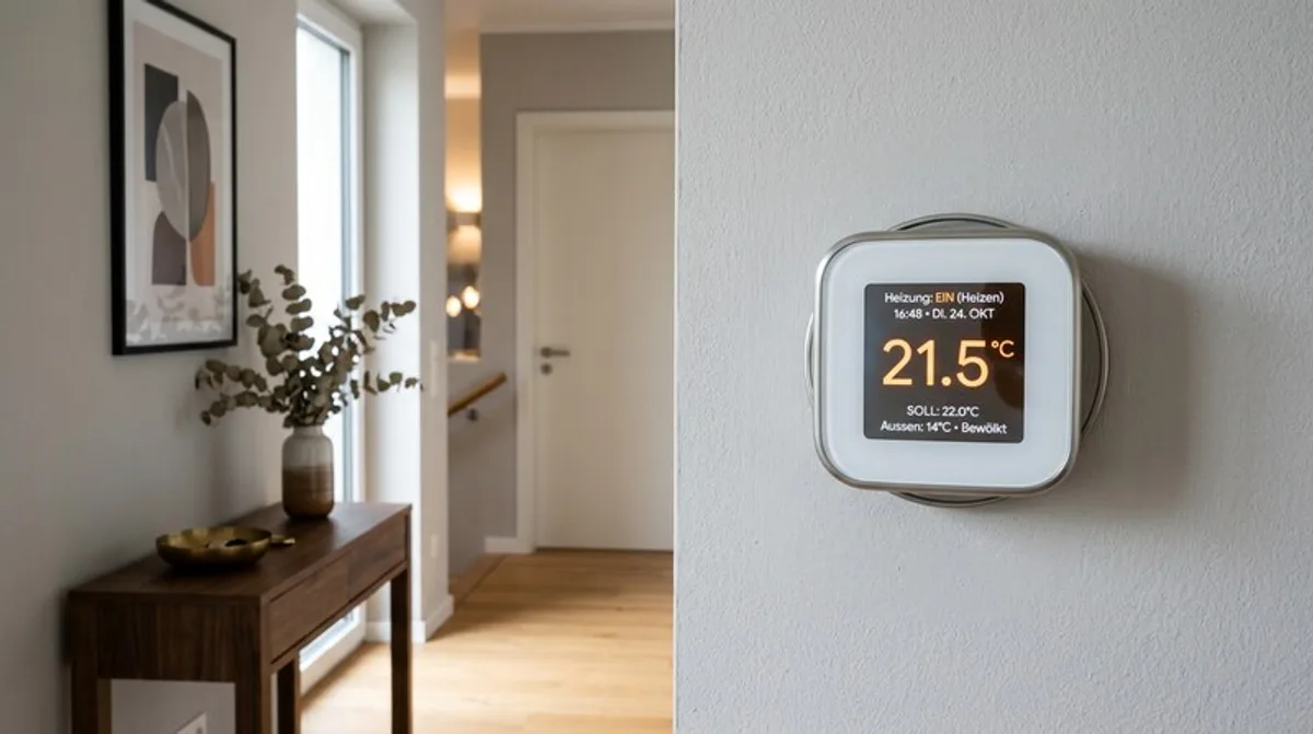 Smart Thermostat: Heizkosten sparen mit Display & Co.