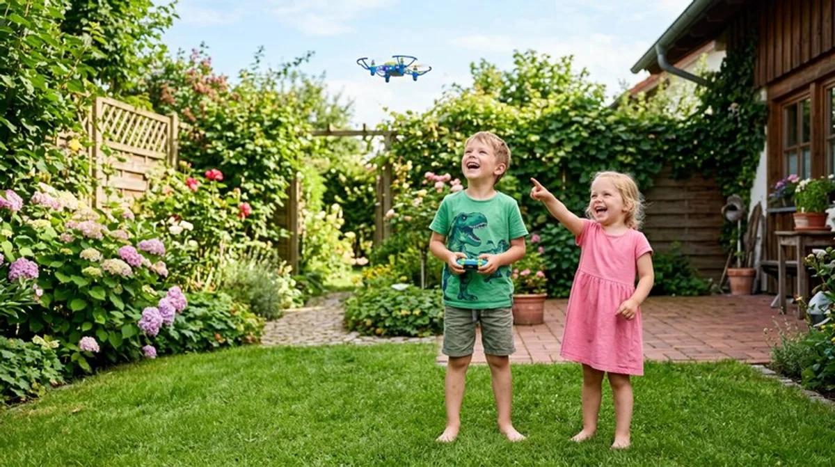 spielzeug, drohne, kinder, garten, spielzeug drohne, drohne kinder, kinder garten