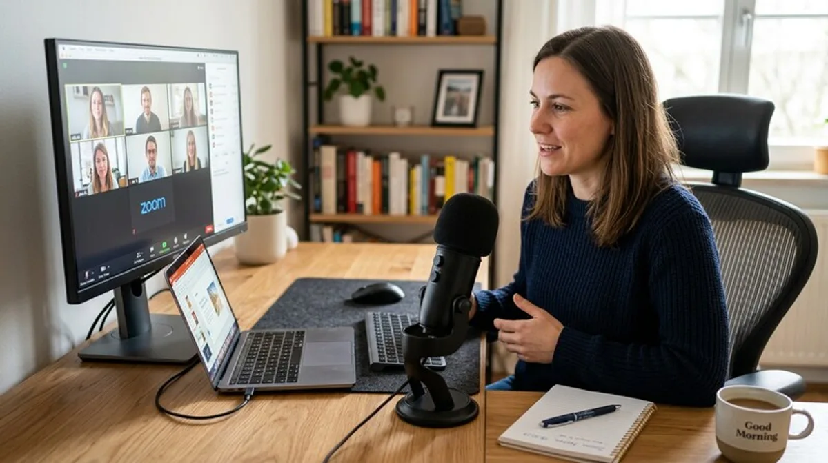 tischmikrofon, zoom, homeoffice, tischmikrofon zoom, zoom homeoffice