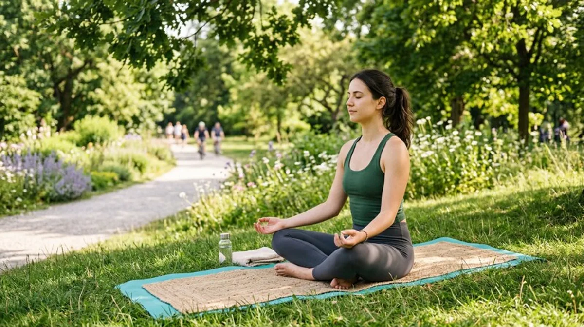 Yoga im Park: Die beste Matte für Outdoor-Momente